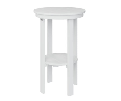 Round End Table Bar