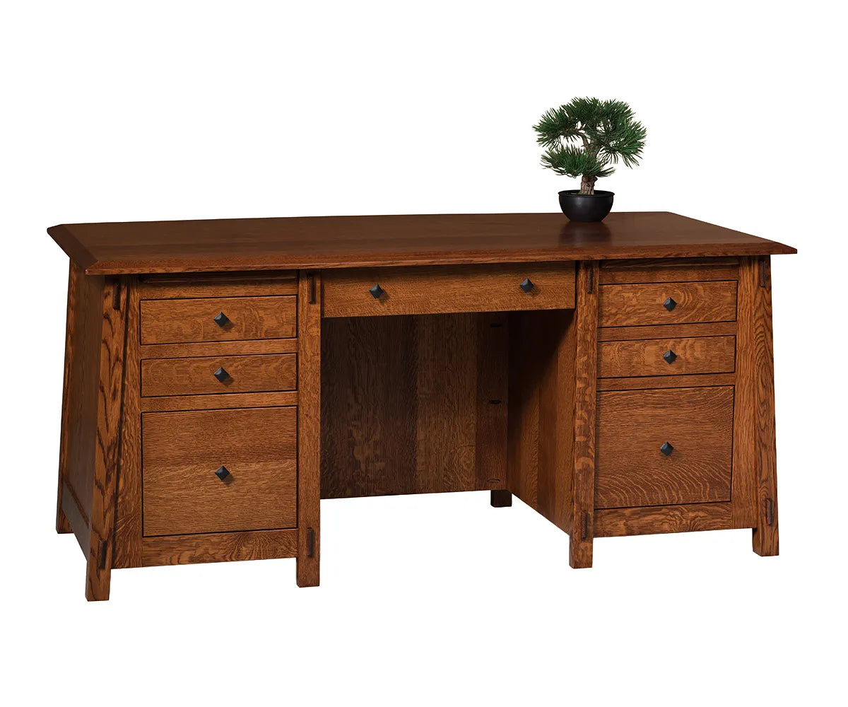 SFC Amish Colbran Double Pedestal Desk