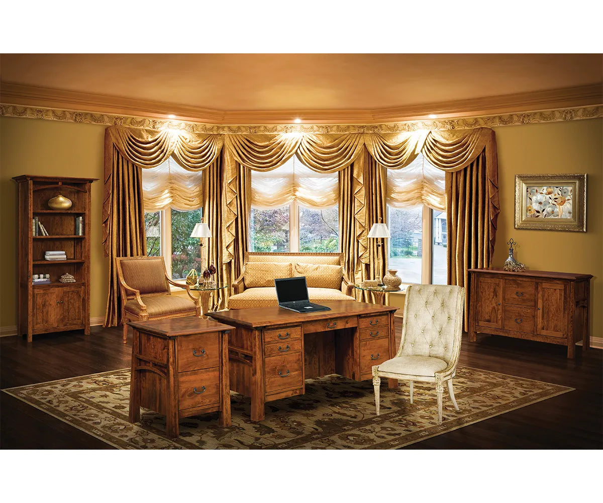 SFC Amish Artesa Double Bookcase
