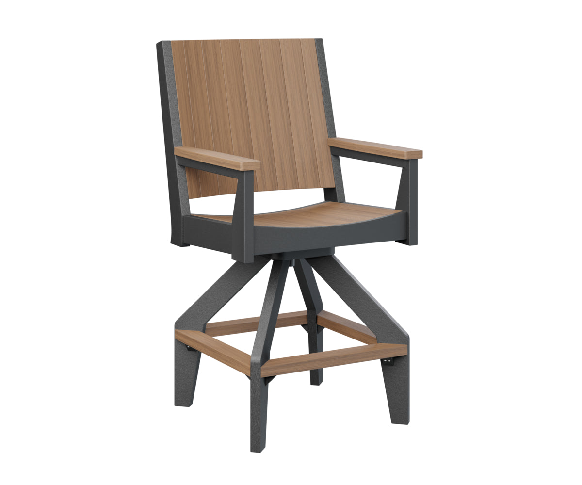 Mayhew Chat Swivel Bar Chair