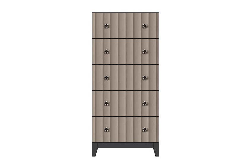 SFC Amish American Modern Five Drawer Chest