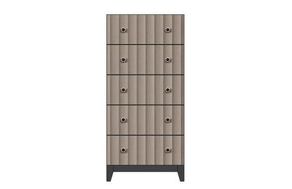 SFC Amish American Modern Five Drawer Chest