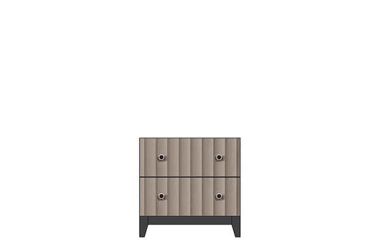 SFC Amish American Modern Two Drawer Nightstand
