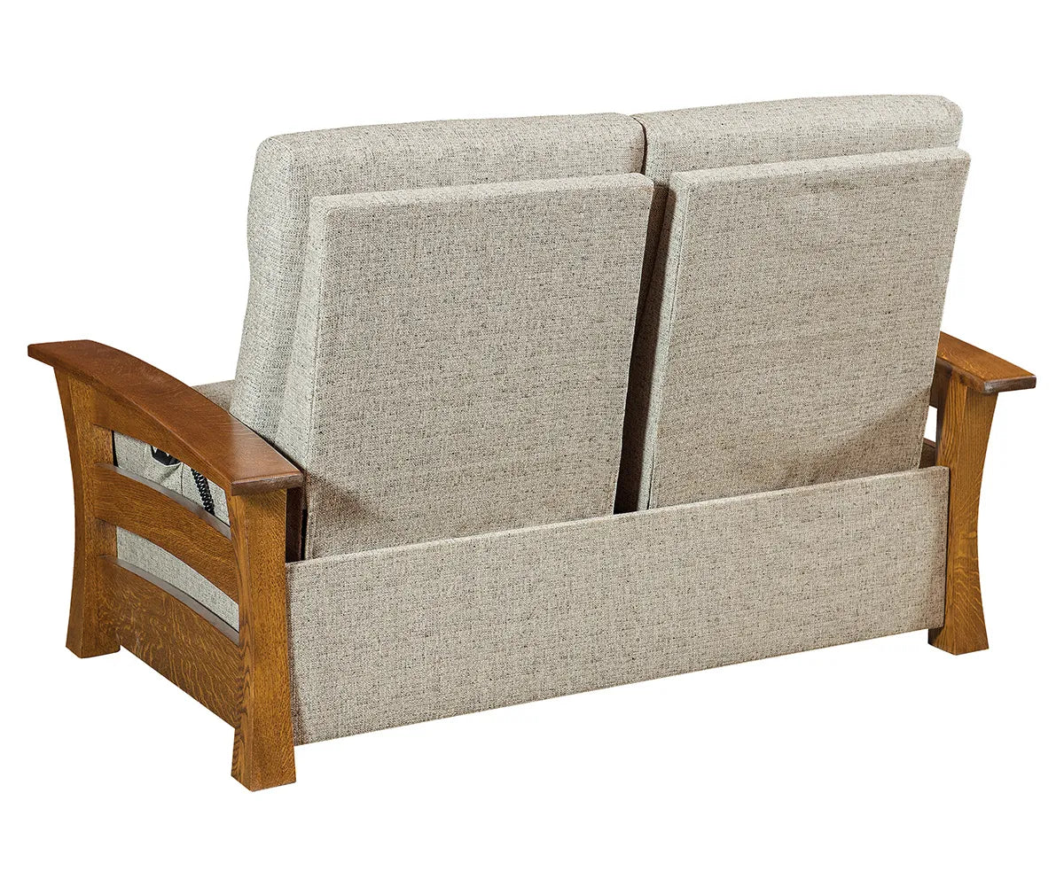 SFC Amish Barrington Wall Hugger Loveseat Recliner