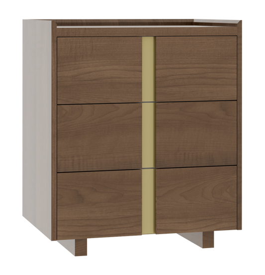 SFC Amish Verrado Three Drawer Bedside Chest
