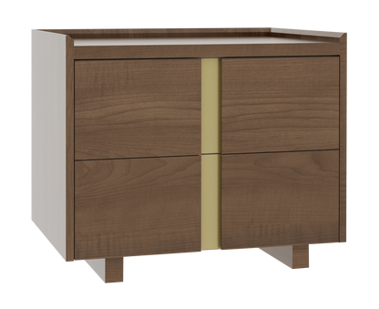 SFC Amish Verrado Two Drawer Night Stand