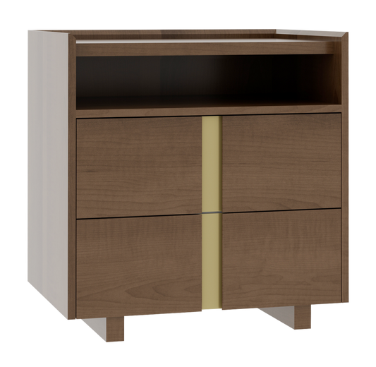 SFC Amish Verrado Two Drawer Night Stand
