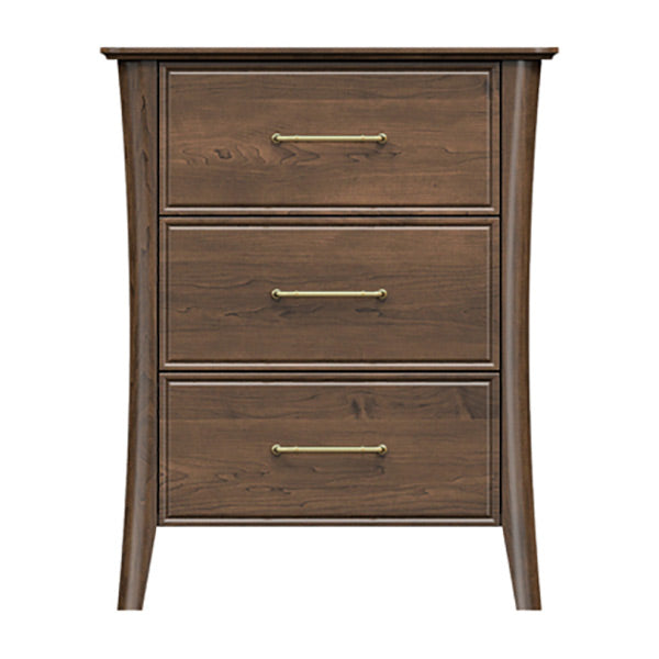 SFC Amish Westwood Three Drawer Bedside Chest