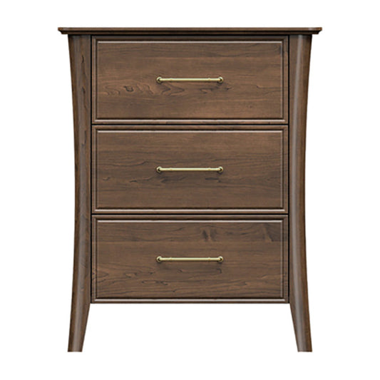 SFC Amish Westwood Three Drawer Bedside Chest