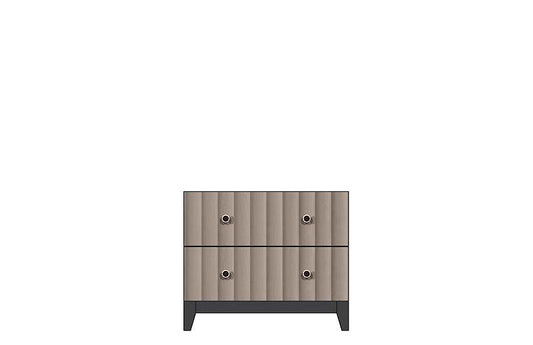 SFC Amish American Modern Two Drawer Nightstand
