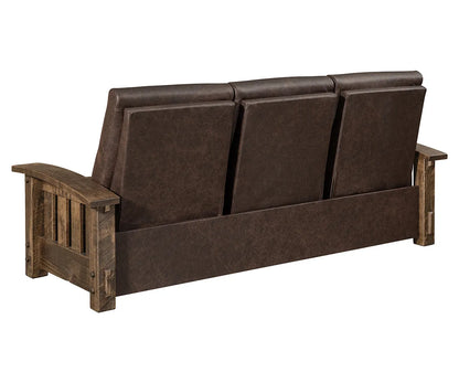SFC Amish Houston Wall Hugger Sofa Recliner