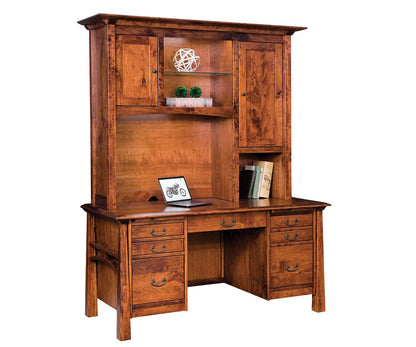 SFC Amish Artesa Hutch & Desk