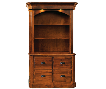 SFC Amish Classic Saturn File Cabinet with Hutch