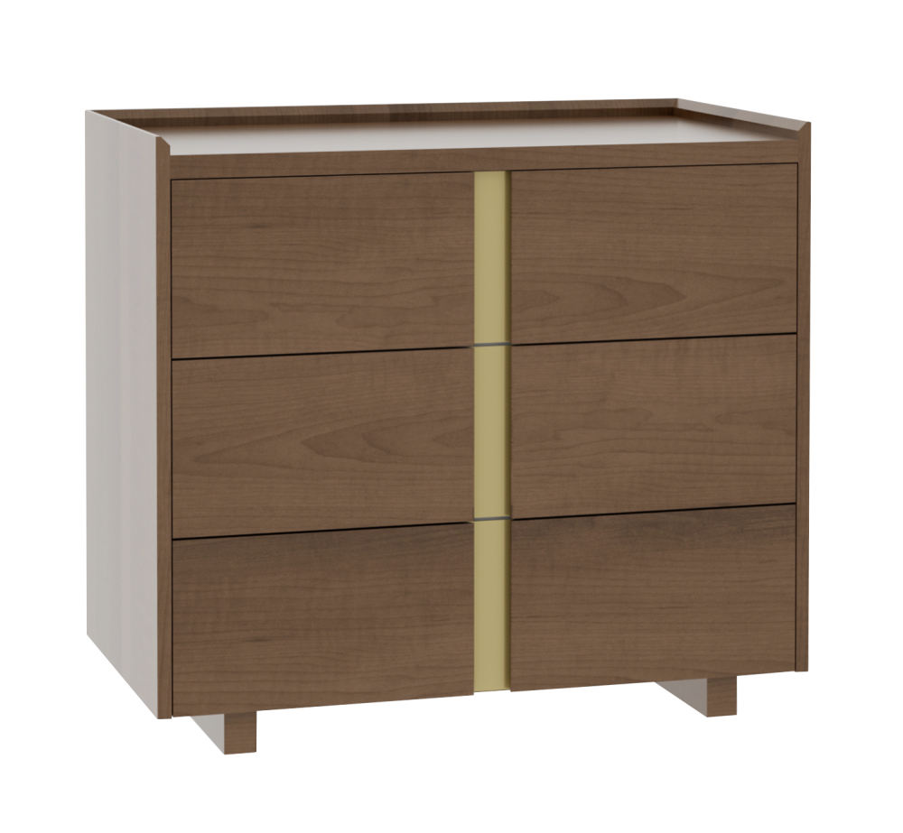 SFC Amish Verrado Three Drawer Bedside Chest