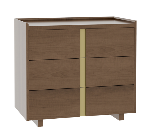 SFC Amish Verrado Three Drawer Bedside Chest