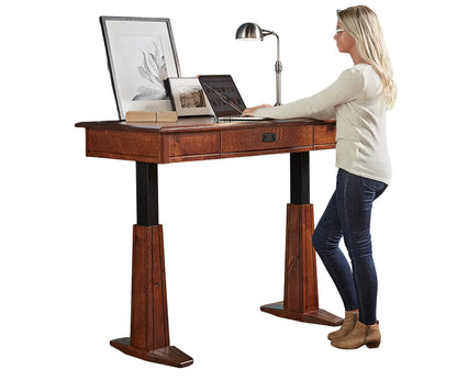 SFC Amish Grant Sit To Stand Writers Desk