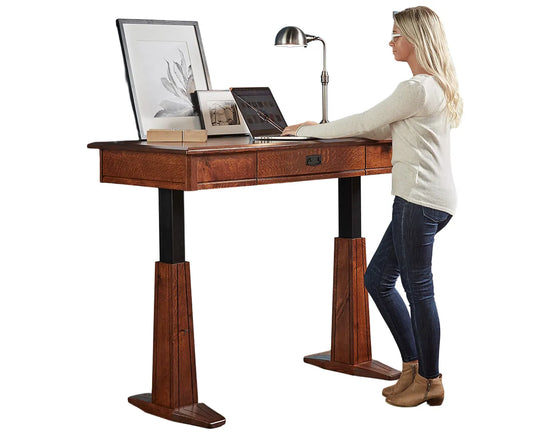 SFC Amish Grant Sit To Stand Writers Desk