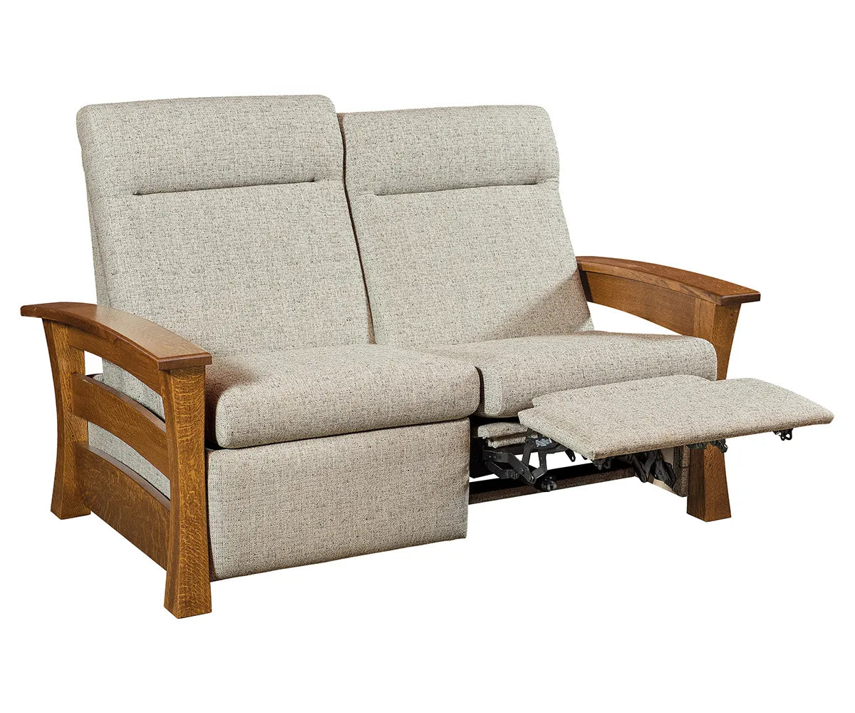 SFC Amish Barrington Wall Hugger Loveseat Recliner