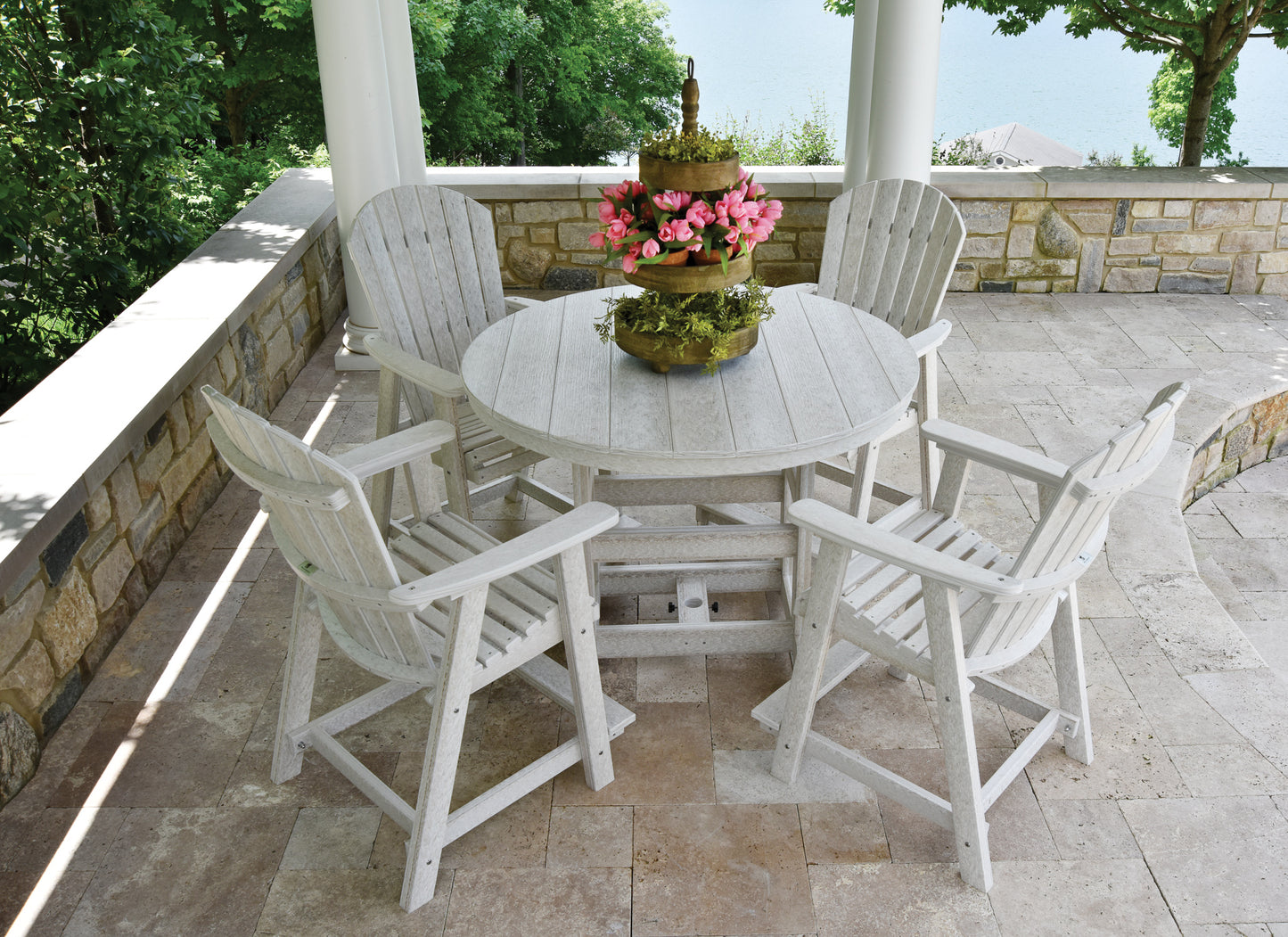 Garden Classic 48" 5 Piece Stationary Counter Set