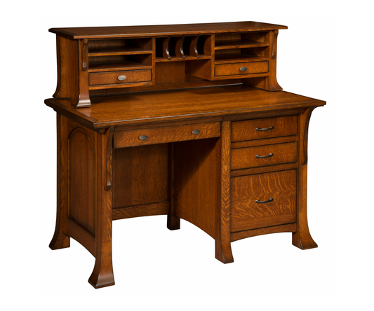 SFC Amish Breckenridge Single Pedestal Desk