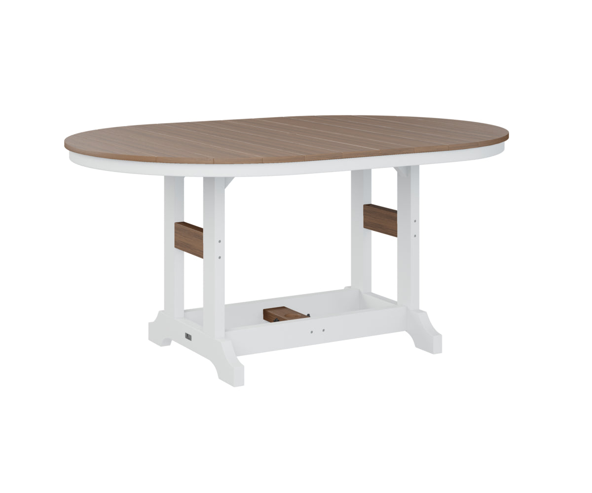 Garden Classic 44" x 64" Oblong Table Dining Height