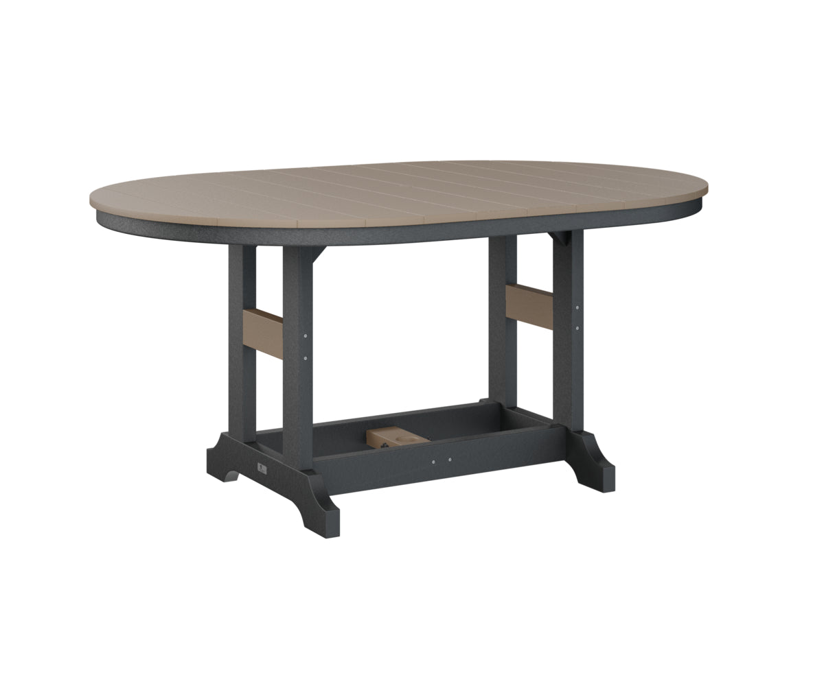 Garden Classic 44" x 64" Oblong Table Dining Height