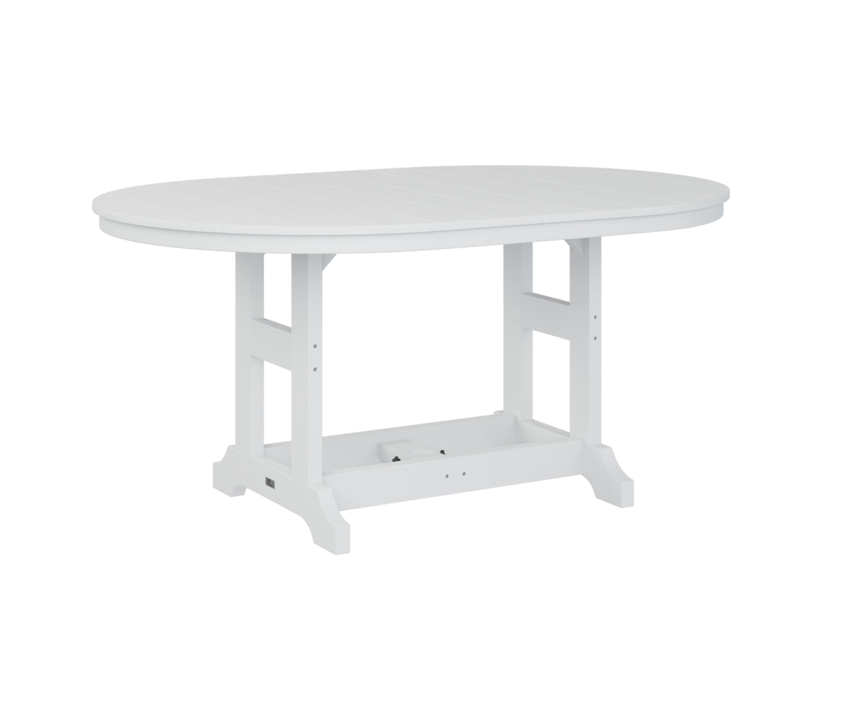Garden Classic 44" x 64" Oblong Table Dining Height
