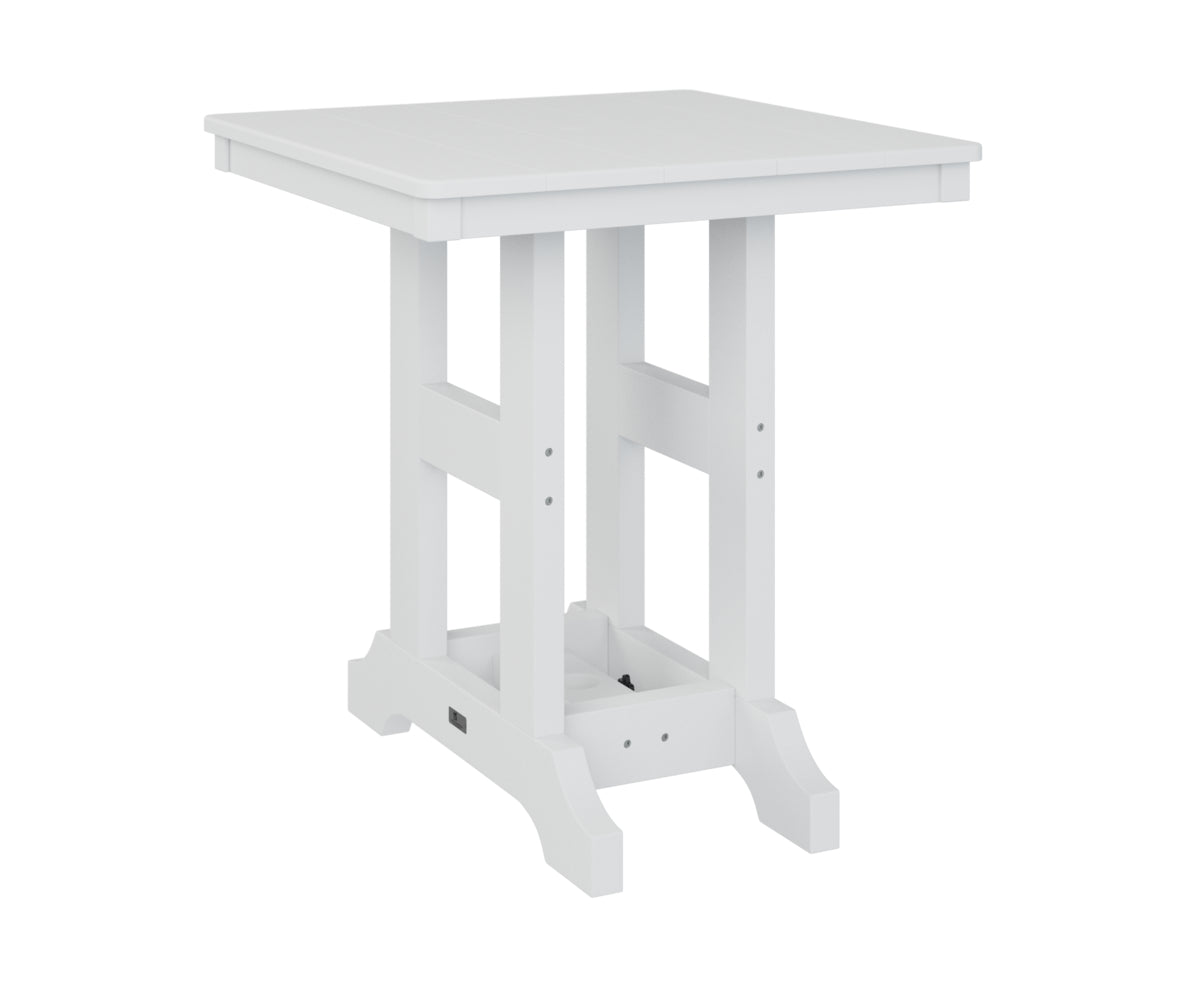 Garden Classic 28" Square Table Dining Height