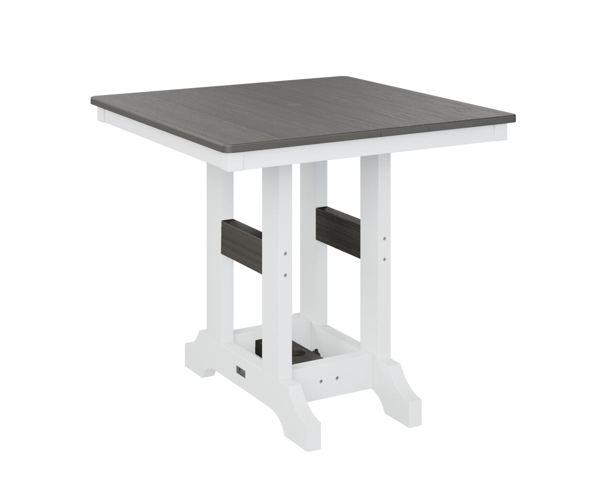 Garden Classic 33" Square Table Dining Height