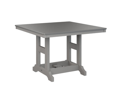 Garden Classic 44" Square Table Bar Height Hammered Top