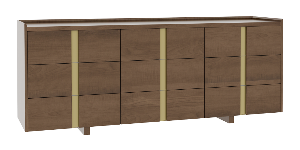 SFC Amish Verrado 81" Nine Drawer Dresser