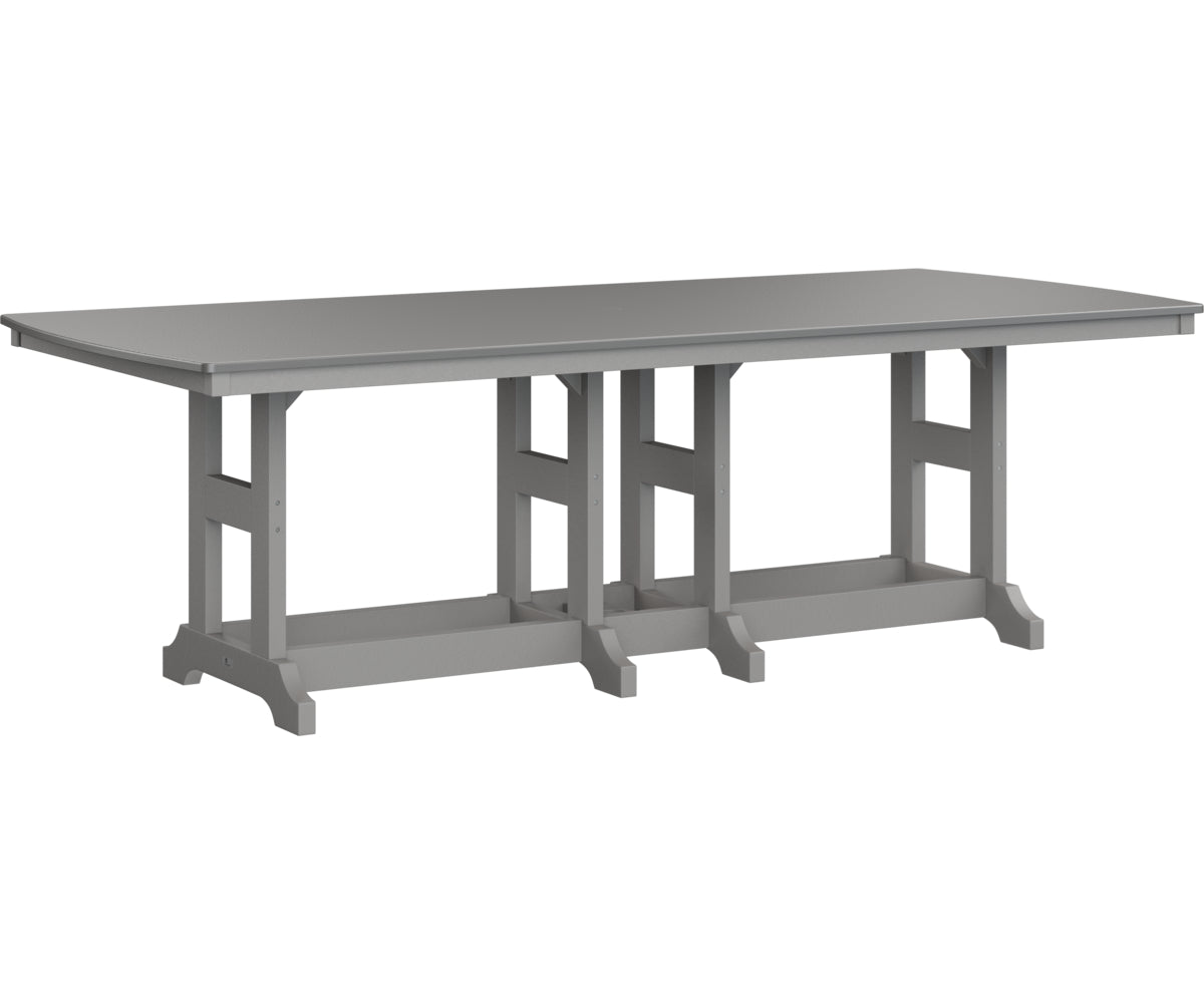 Garden Classic 44" x 96" Rectangular Table Dining Height Hammered Top