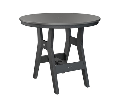 Harbor 38" Round Table Dining Height Hammered Top