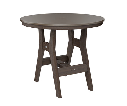 Harbor 38" Round Table Dining Height Hammered Top