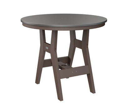 Harbor 38" Round Table Dining Height Hammered Top