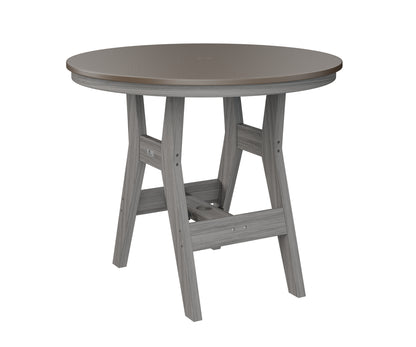 Harbor 38" Round Table Dining Height Hammered Top