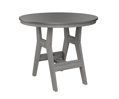 Harbor 38" Round Table Dining Height Hammered Top