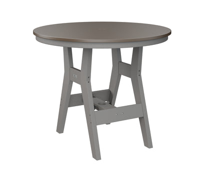 Harbor 38" Round Table Dining Height Hammered Top