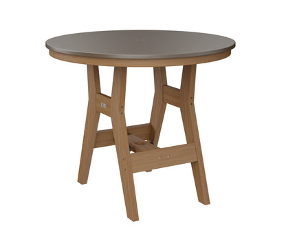 Harbor 38" Round Table Dining Height Hammered Top