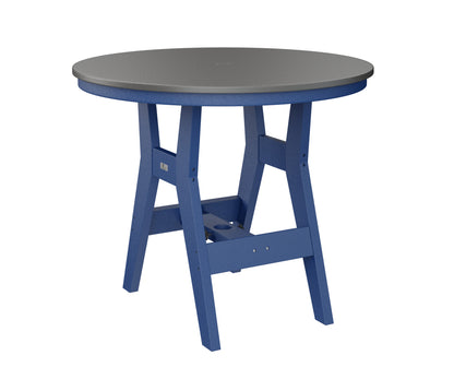 Harbor 38" Round Table Dining Height Hammered Top