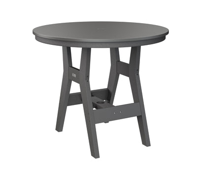Harbor 38" Round Table Dining Height Hammered Top