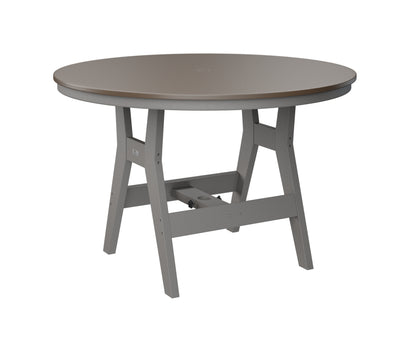 Harbor 48" Round Table Dining Height Hammered Top
