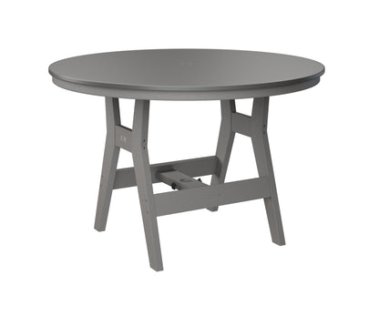 Harbor 48" Round Table Dining Height Hammered Top