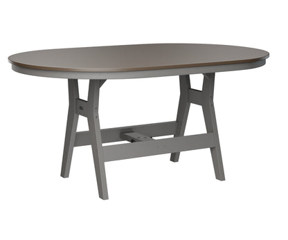 Harbor 44" x 64" Oblong Table Counter Height Hammered Top
