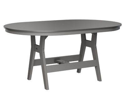 Harbor 44" x 64" Oblong Table Counter Height Hammered Top