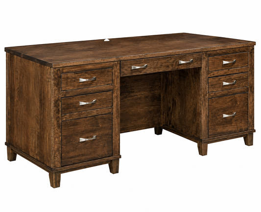 SFC Amish Integra Desk with Hutch