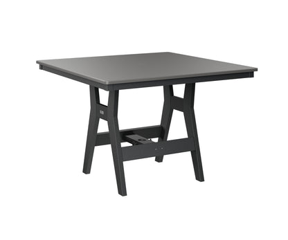 Harbor 44" Square Table Dining Height Hammered Top