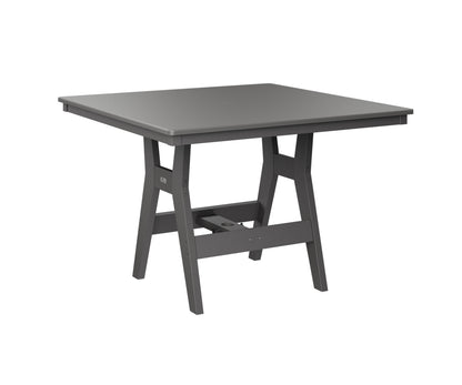 Harbor 44" Square Table Dining Height Hammered Top