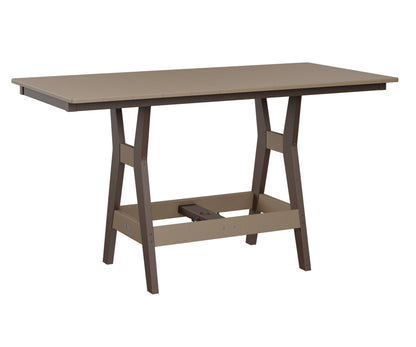 Harbor 33" x 66" Rectangular Table Counter Height