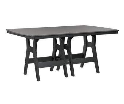 Harbor 44" x 72" Rectangular Table Counter Height Hammered Top